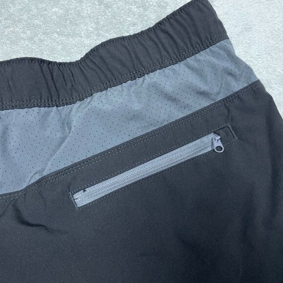 Speedo Mens Black Elastic Waist Swim Shorts Size Large a0797 - Picture 6 of 7
